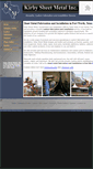 Mobile Screenshot of kirbysheetmetal.com